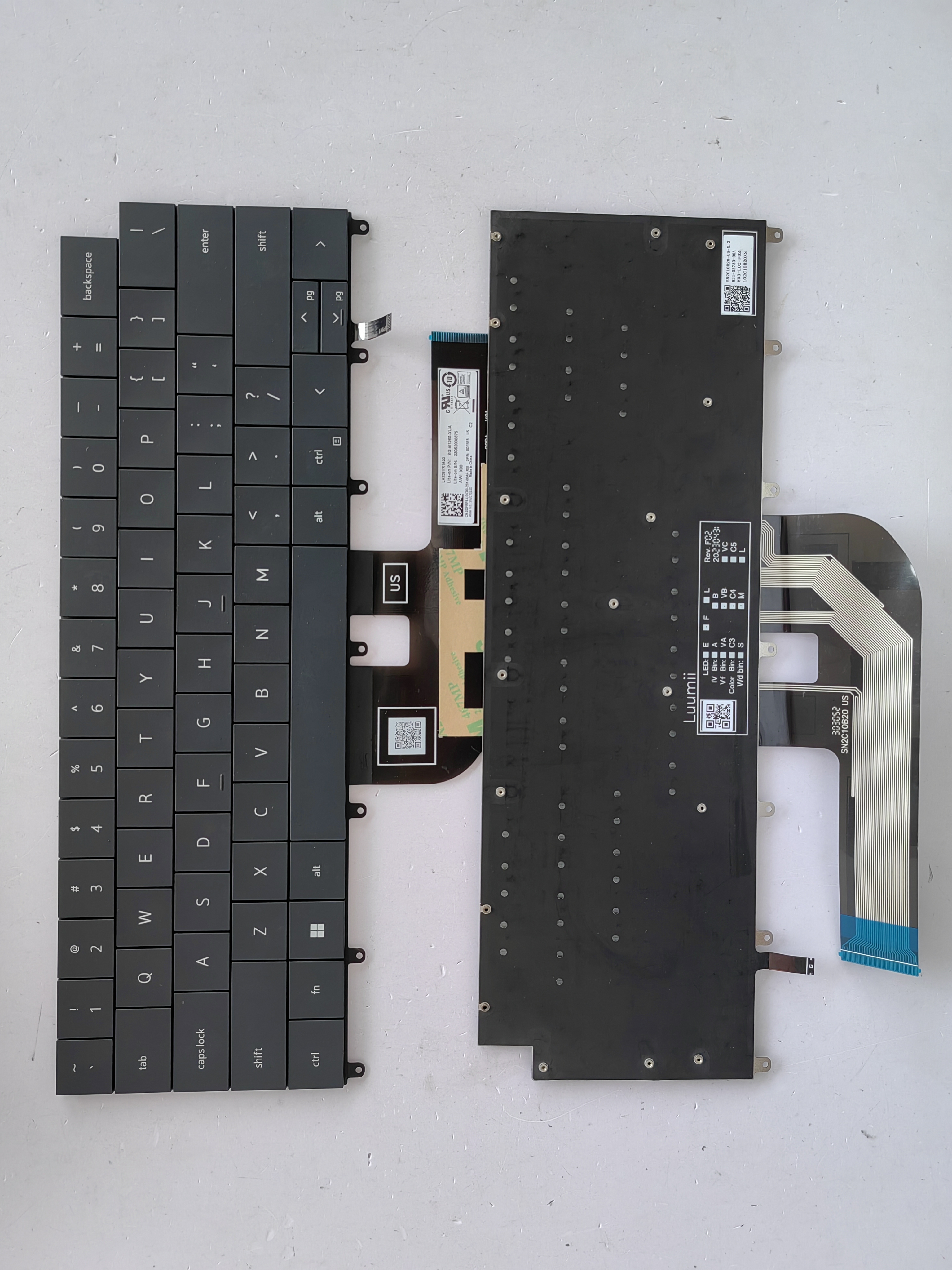 Picture of New Replacement Laptop Keyboard For DELL 9440/XPS14 9440 P184G BLACK Backlit US Layout